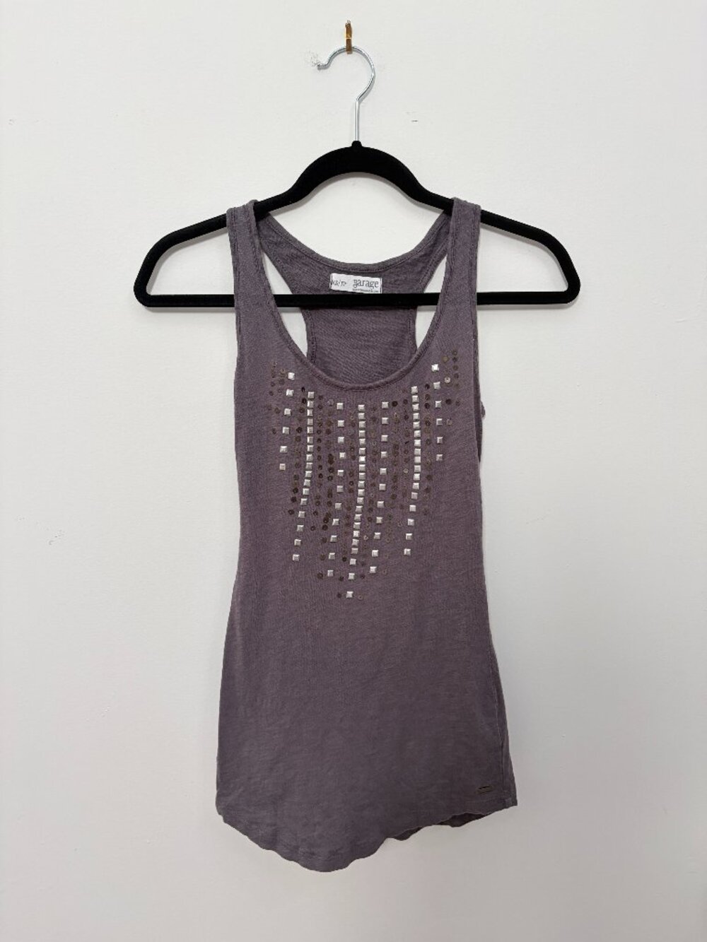 2000s Garage Studded Racerback Tanktop